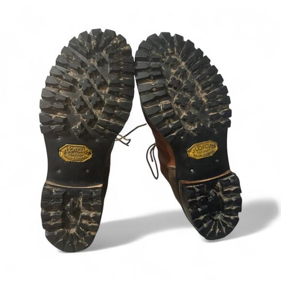 Vintage 70s Danner Woodsman Mountain Elk Boots Vibram Soles USA Mens Sz 10 EE - Picture 5 of 10